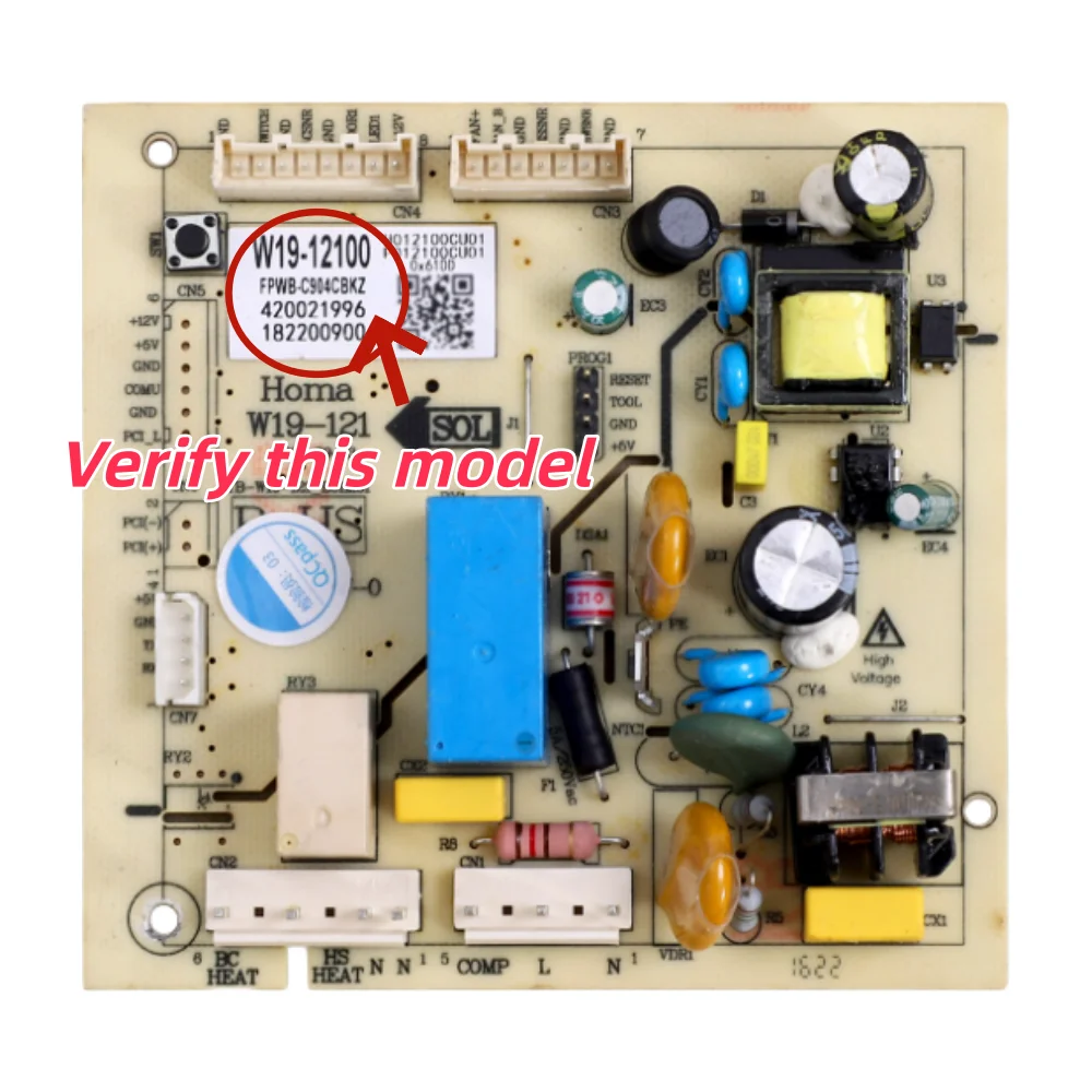 

Используется для компьютерной платы холодильника W19-121 420021996, основная плата управления, материнская плата W19-12100