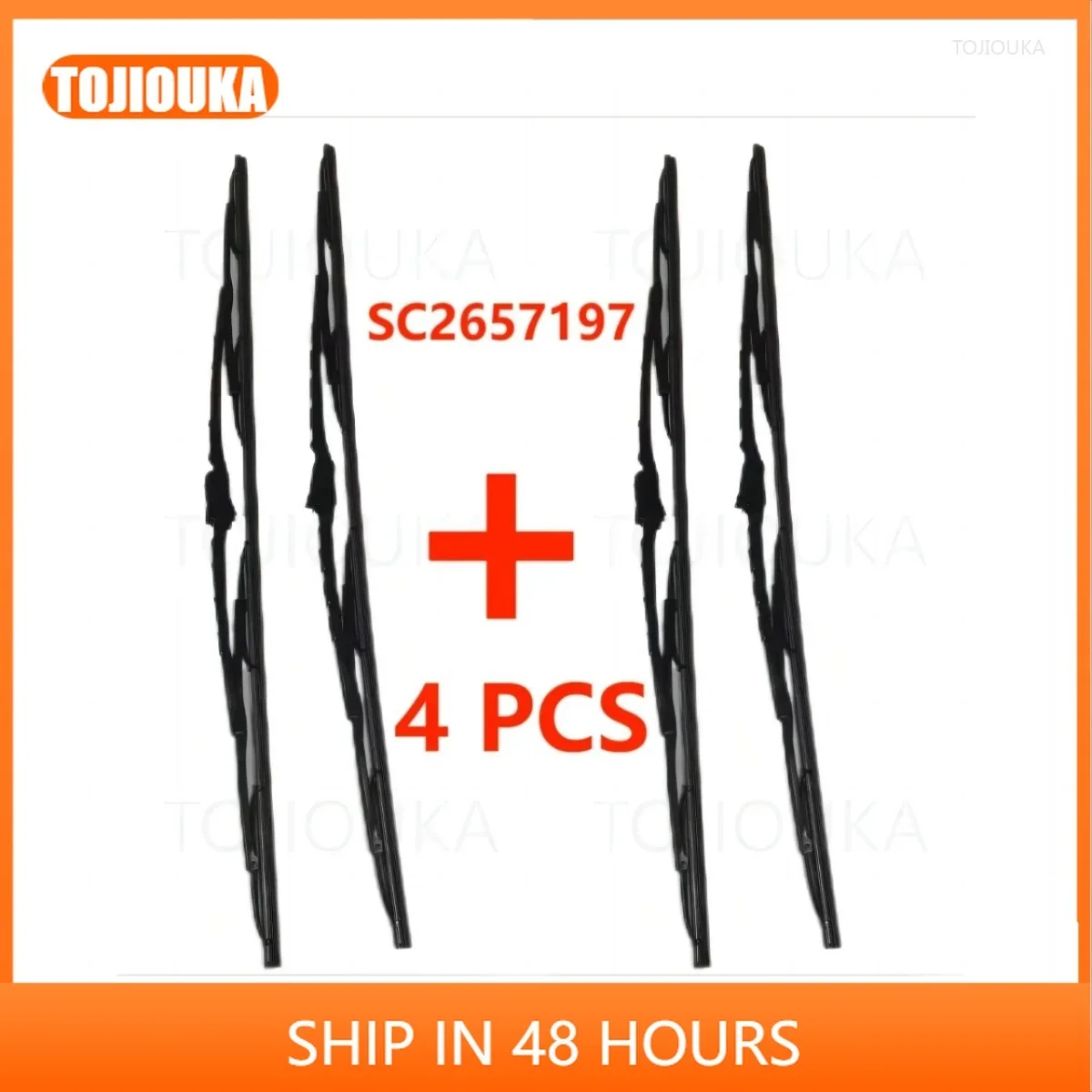 TTJ 4 PCS IN Suitable for SCANIA Truck Wiper 2657197 1541106 2828235 2848235 1780246 Length 700mm 1431177 1543076 1864620 A