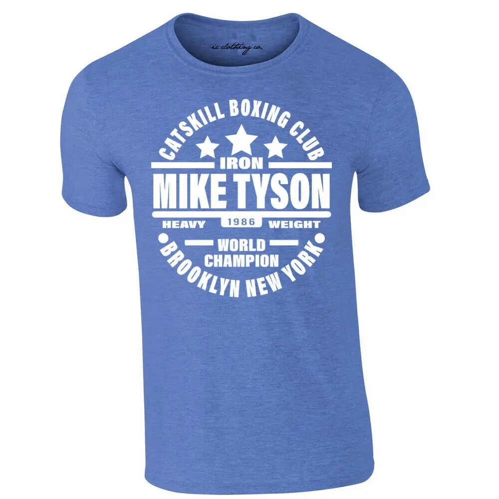 Camiseta de Iron Mike Tyson Brooklyn Catskill Premium para hombre, camisa de manga corta de algodón con cuello redondo de verano, talla nueva, S-3XL