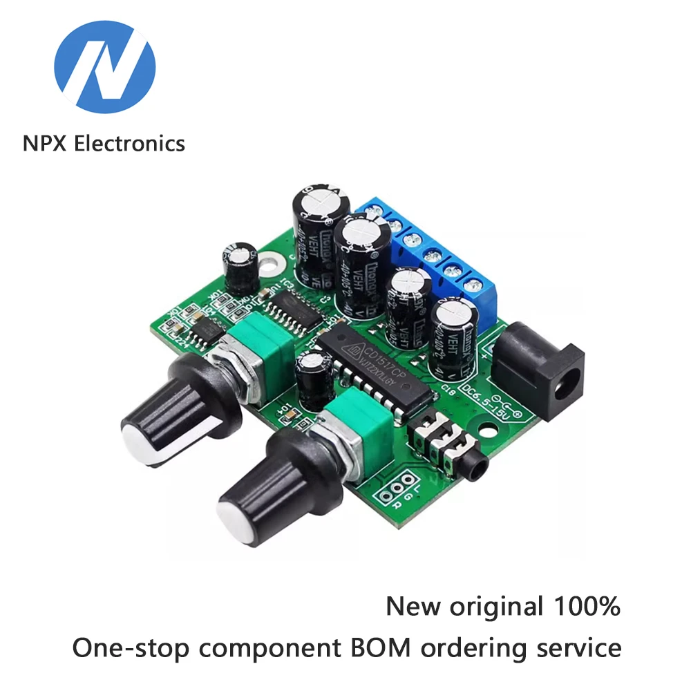 

DC12V высококачественный 2,1-канальный трехполосный сабвуфер, плата усилителя динамика, модуль модификации звука «сделай сам»