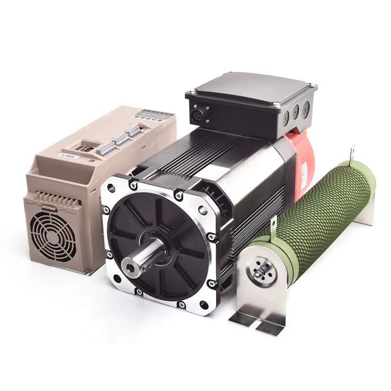 

2.2kw 3.7kw 8000rpm High Torque Servo Motor Kits Cnc Spindle Servo Motor For Cnc Drive Ac Servo High Torque Spindle Motor