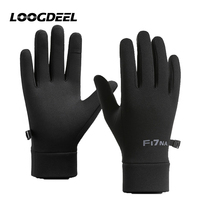 LOOGDEEL Ski Gloves Liners for Men &Women,Thin & Lightweight Cold Weather Liners & Cycling & Running Autumn Winter Cycling Glove