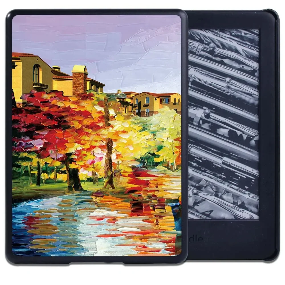 Pokrowiec na tableta do Kindle Paperwhite 1 5th/2 6th/3 7th/4 10th/Kindle 10th Gen 2019/8th Gen 2016 Slim Back Cover Case