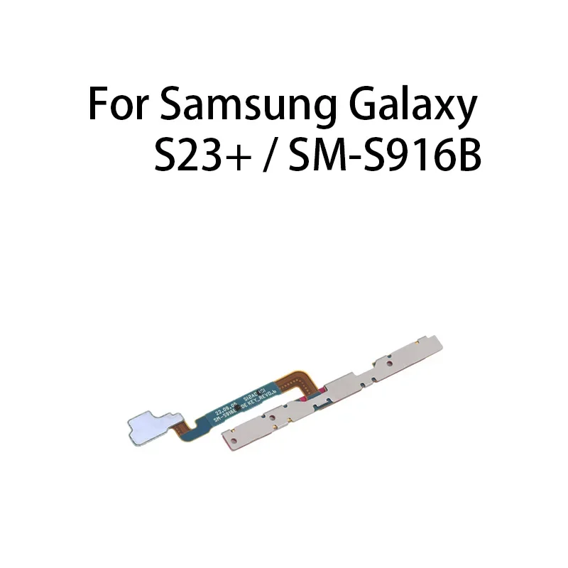 Power ON OFF Mute Switch Control Key Volume Button Flex Cable For Samsung Galaxy S23  / SM-S916B