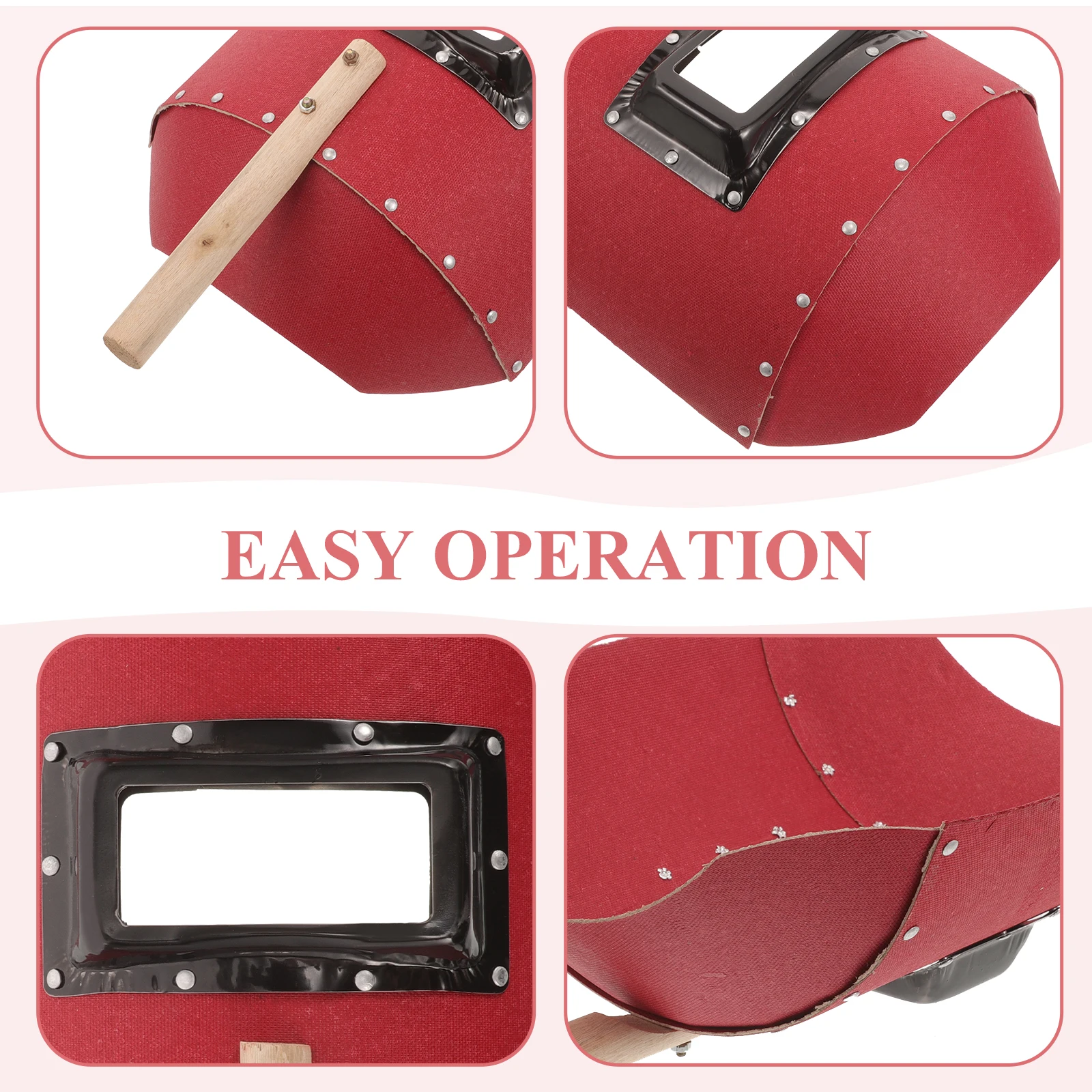 

Hand Held Welding Mask Paper Steel Handle Reusable Welder Facial Protect Personal Care Accessories Health