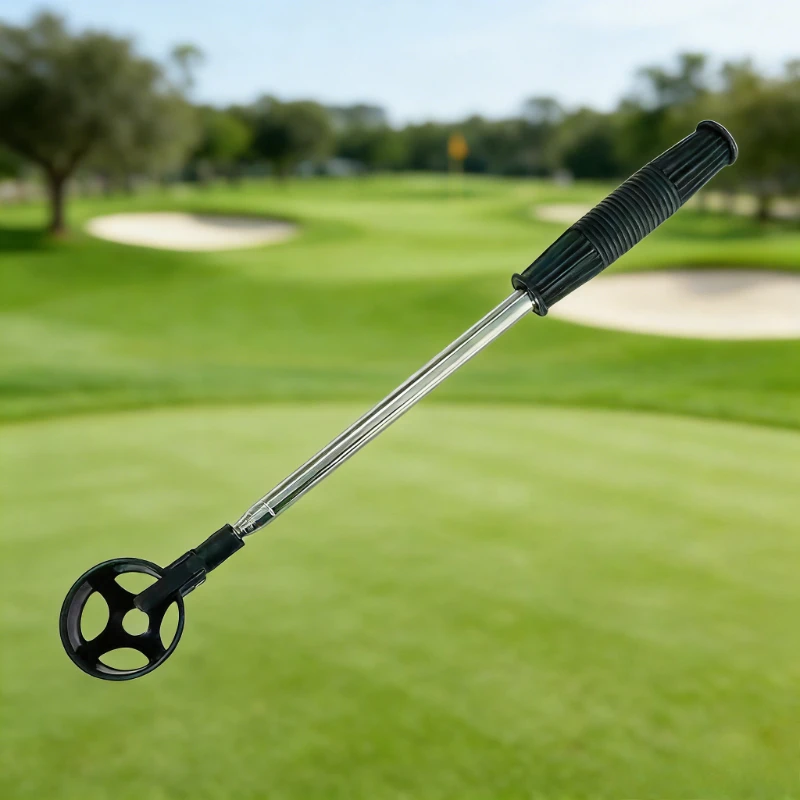 Golf Eight-section Retractable Stainless Steel Ball Fishing Device Shaft Stainless Steel Comfortable Grip and Easy To Use