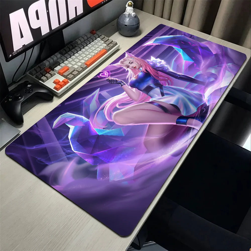 Ahri league of legenden mouse pad maus matte schreibtisch matte mit pad spiel zubehör prime gaming xxl tastatur pad