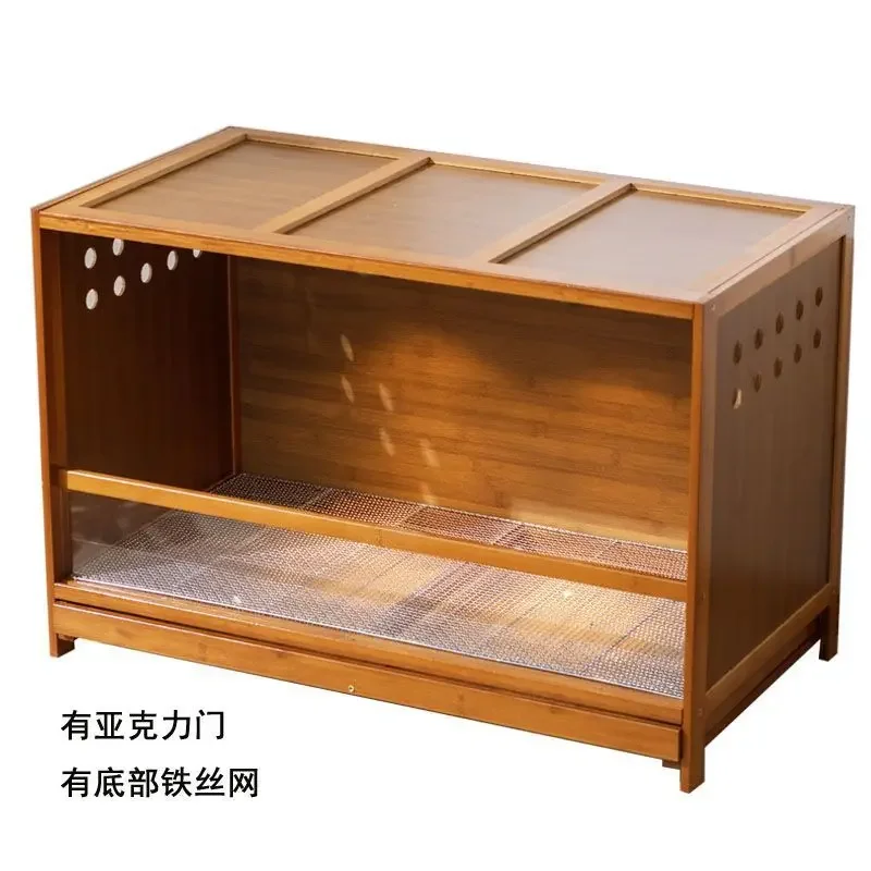 Feeding box with drawers Rutin chicken warm bird cage temperature control insulation brooding box Pet palace household box