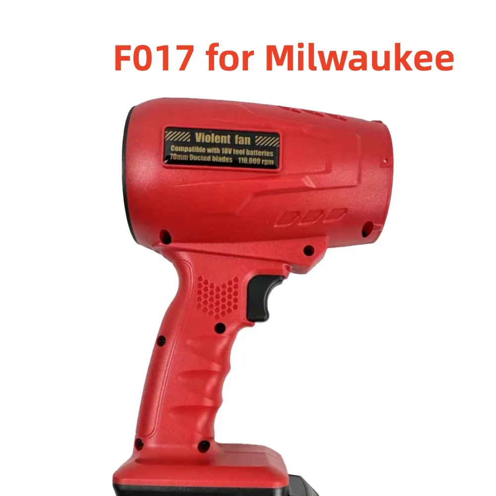 Imagem -03 - Ventilador Turbo sem Fio Portátil Ferramenta de Alta Potência sem Bateria para Makita Milwaukee Dewalt 18v 21v Bateria Secador de Carro