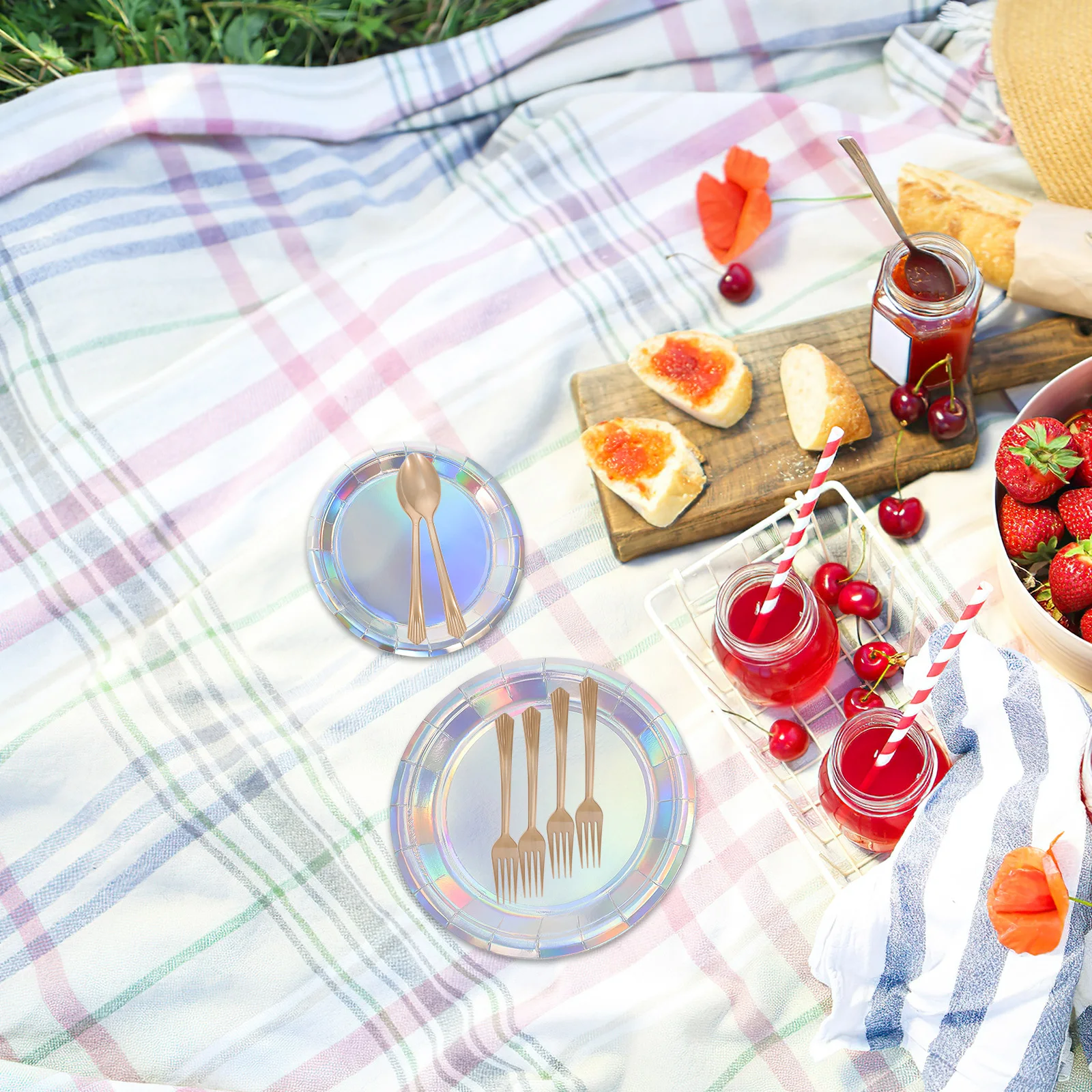 

paper plates and cups paper plates paper cups disposable straws disposable forks disposable spoons