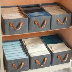 Thicken Clothes Organizer Pants Sweater Storage Cabinets Drawers Organizer Jeans Storage Box Wardrobe Clothes Storage Organizers
