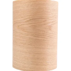 Placage de meuble en bois de chêne blanc naturel, L: 2.5 mètres x 150x0.2mm, 2 pièces/lot