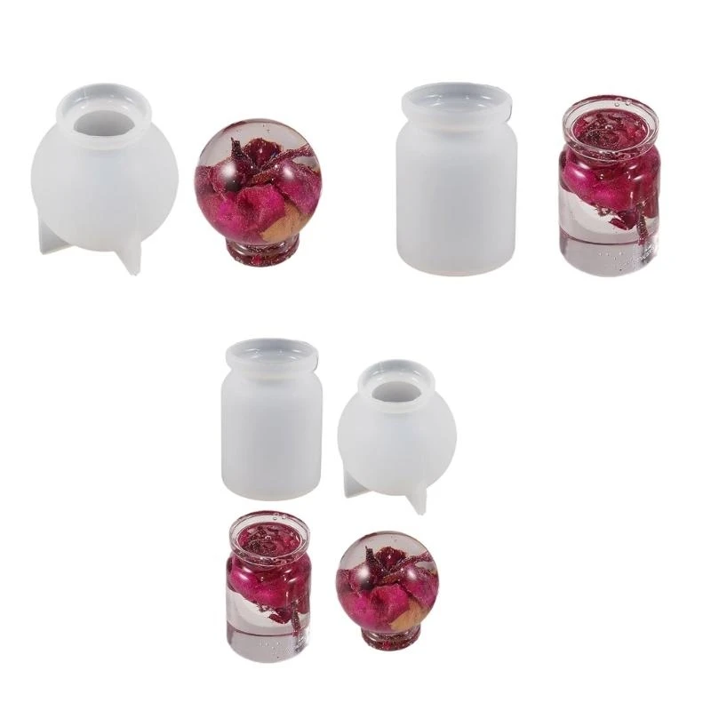 

Versatile Dropper Bottles Mold Silicone Clay Molds Silicone DIY Craft Molds