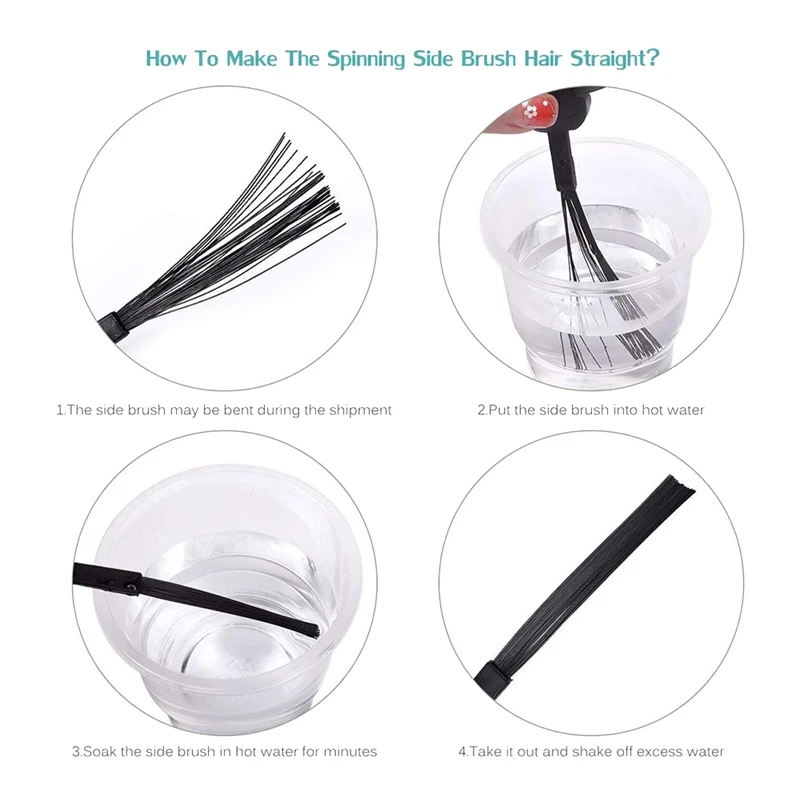 Peças de reposição filtros hepa escovas laterais para ilife v3 v3s v5 v5s v5s pro robô aspirador acessórios