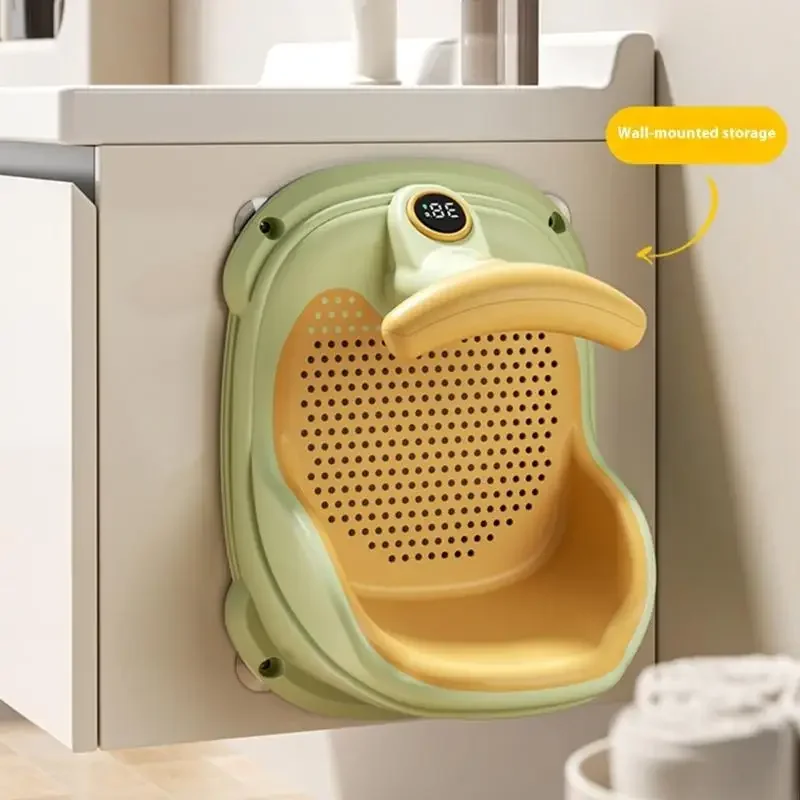 

Infant Bathing with Backrest Detail Shower Support Strong Suction Cup Design Safe Wall Mountable Shower Stool 15UB