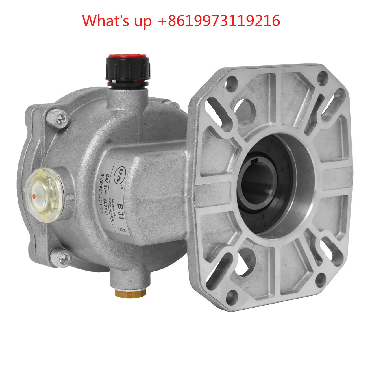 2026 Disel/Petrol Engine Rotation Speed Reduction Gearbox PA B18 B31 Gear Decelerator Rate 2.176:1 Speed Reducer for Plunger Pu