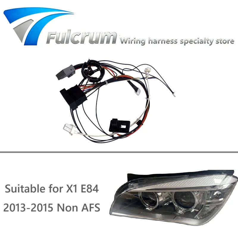 

Подходит для BMW X1 E84 2013-2015, жгут проводов фар, внутренний жгут проводов фар, жгут проводов в сборе, без AFS