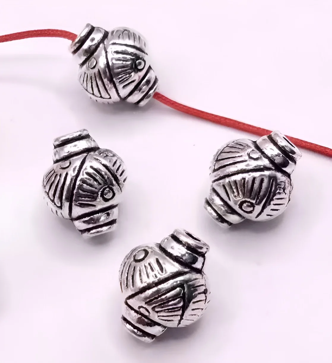 

20pcs 11*9mm, hole 1.5mm Alloy metal vintage spacer beads for jewelry findings HWSH003