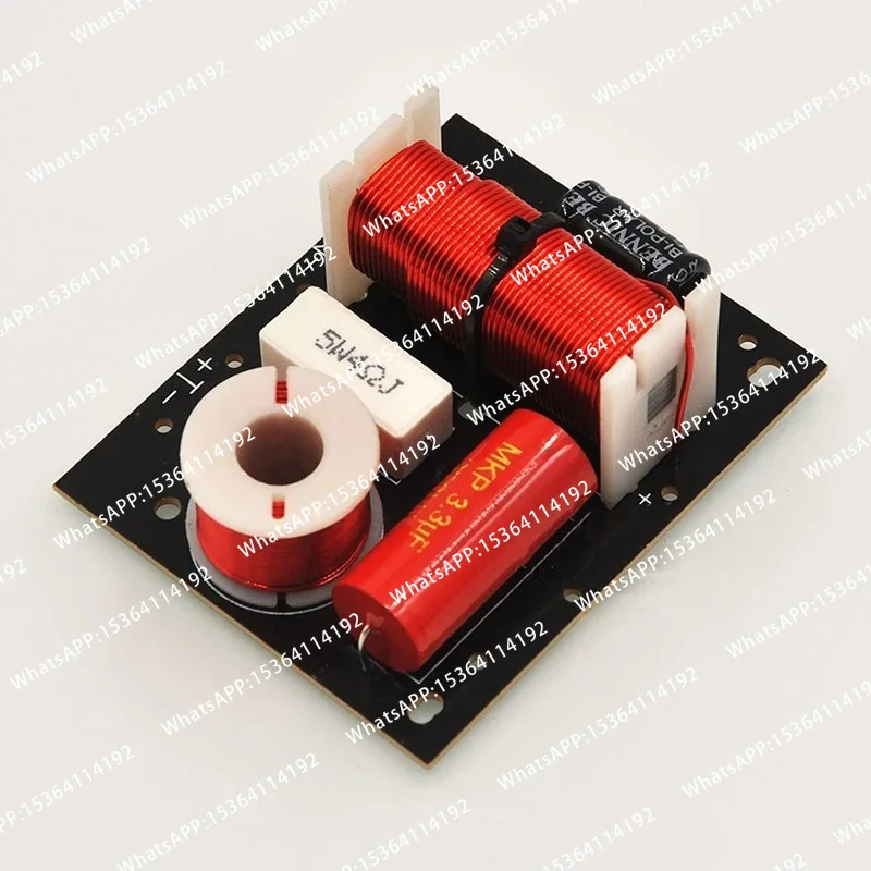 2pcs Updated New Multi HiFi Speaker 3 Unit Audio loudspeaker Frequency Divider 2 Way Crossover Filters With Terminal