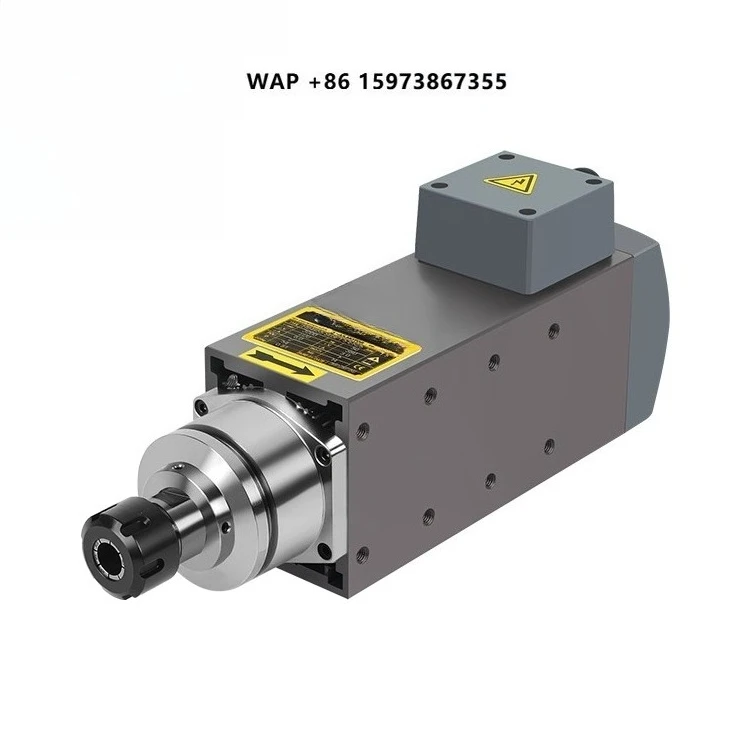 1.5KW 6000rpm Aluminum and Wood Drilling ER25 Grinding and Polishing Spindle Motor Waterproof High-precision Spindle