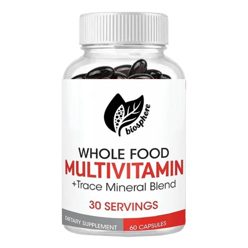 Daily Multi Vitamin and Trace Mineral Mixed Supplements - Natural, Non GMO, Vegetarian