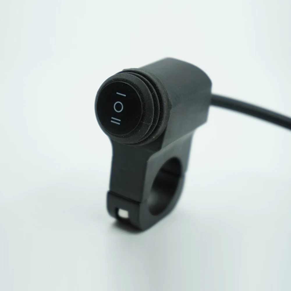 

22mm Motorcycle Handlebar Switch ON OFF Control Buttton Headlight Signal Lamp Control Modified Switch for ATV Electric Bike