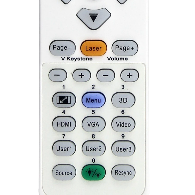 

IR1304L Remote Control Replacement for Projectors X345 X355 X412 X416 ZH403 4K550 EH415e EH415ST W319UST-TCES