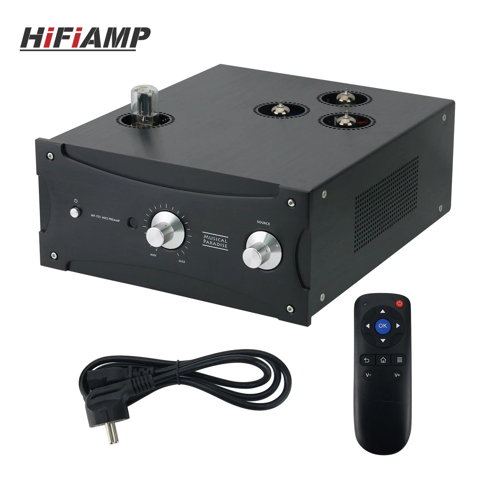 Musical Paradise MP-701-MK3 Elektronischer Röhrenverstärker Glühfaden-Spannungsstabilisierender Vorverstärker