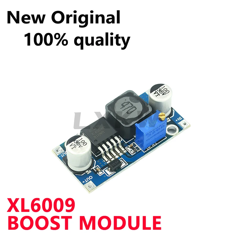 1-5/PCS XL6009 4A Boost Converter Step Up Adjustable 15W 5-32V to 5-50V DC-DC Power Supply Module LM2577 Step-up Module