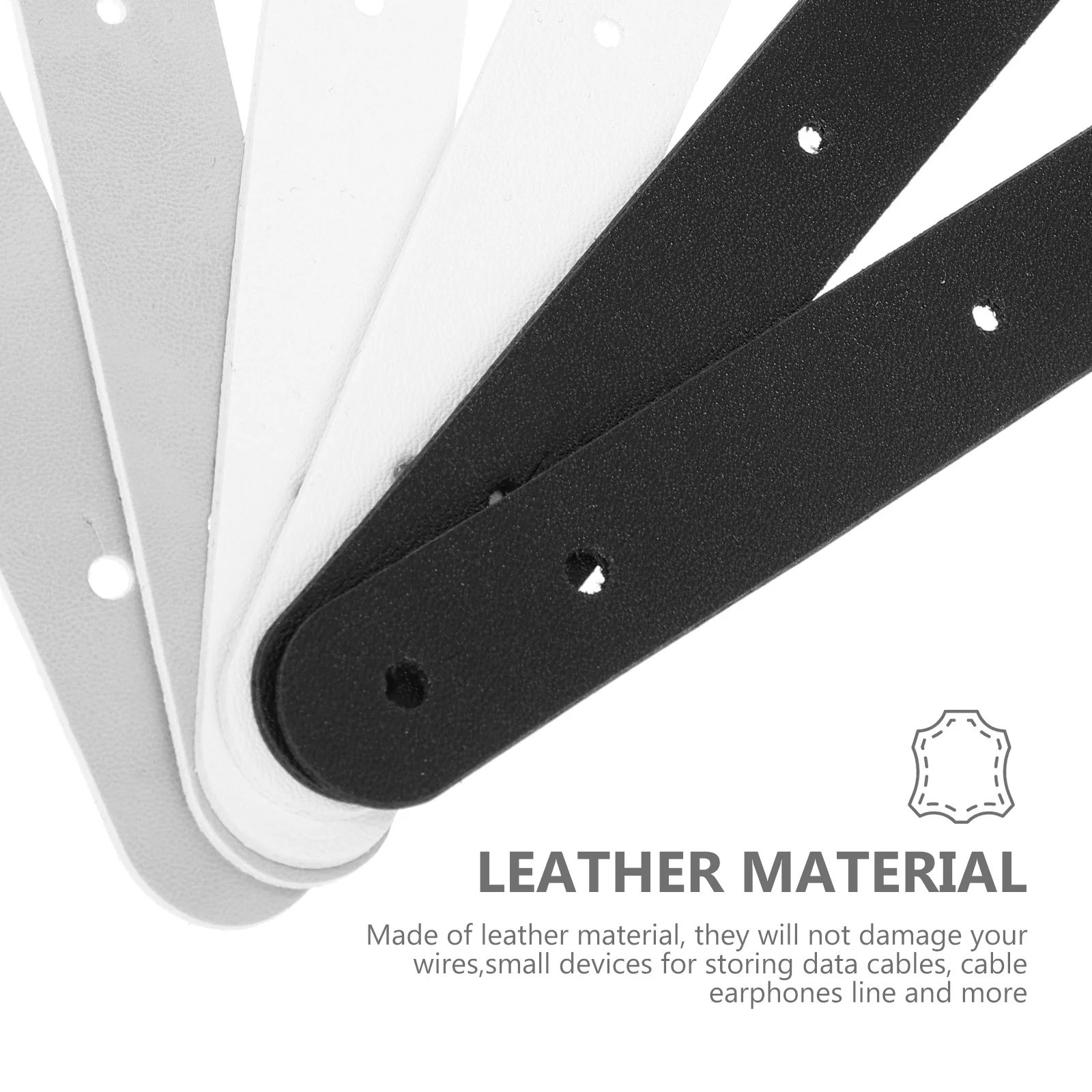 

6Pcs Data Line Buckle Ties Cable Manager for USB Cord Earphone Holder Winder Organization Storage Supplies