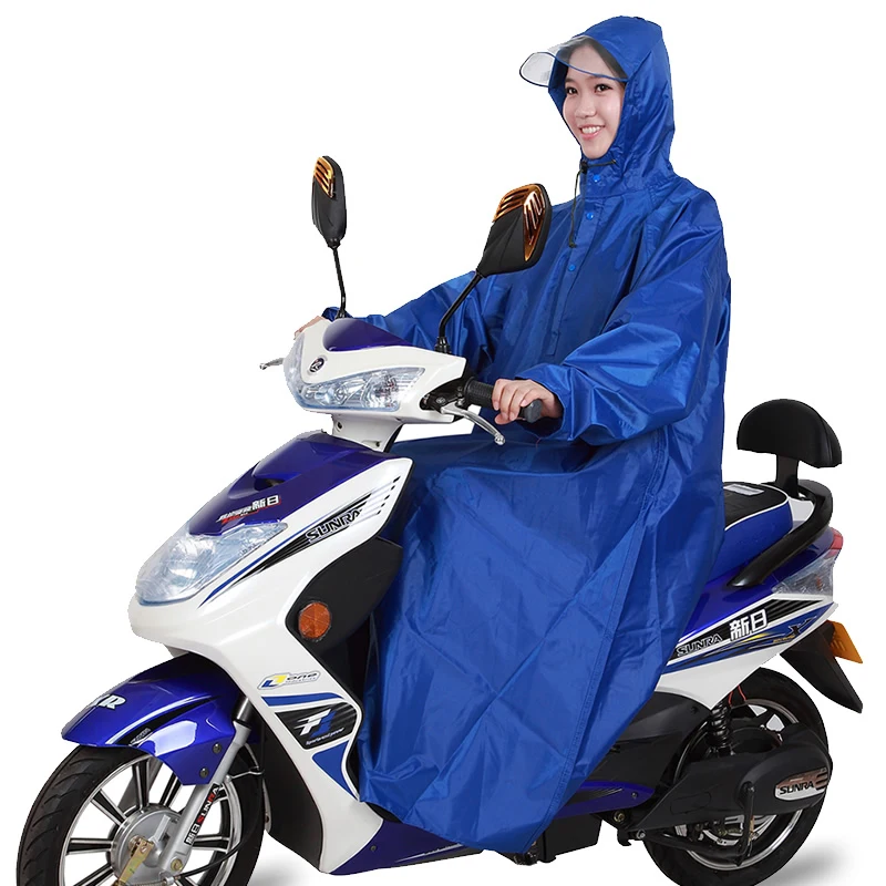 Raincoat Long  Women Poncho Packable Bike commute Rain Suit Hiking Increase Motorcycle Singles Man Bike Riding Rain Coat