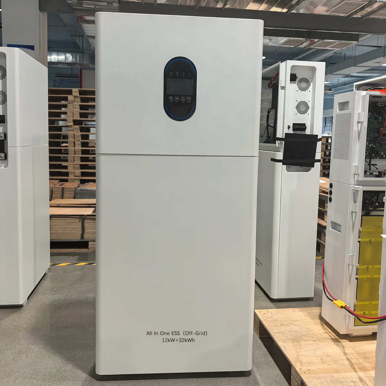 Stackable Residential ESS Cabinet Three Phase Modular Expandable LiFePO4 Home Battery for Smart House