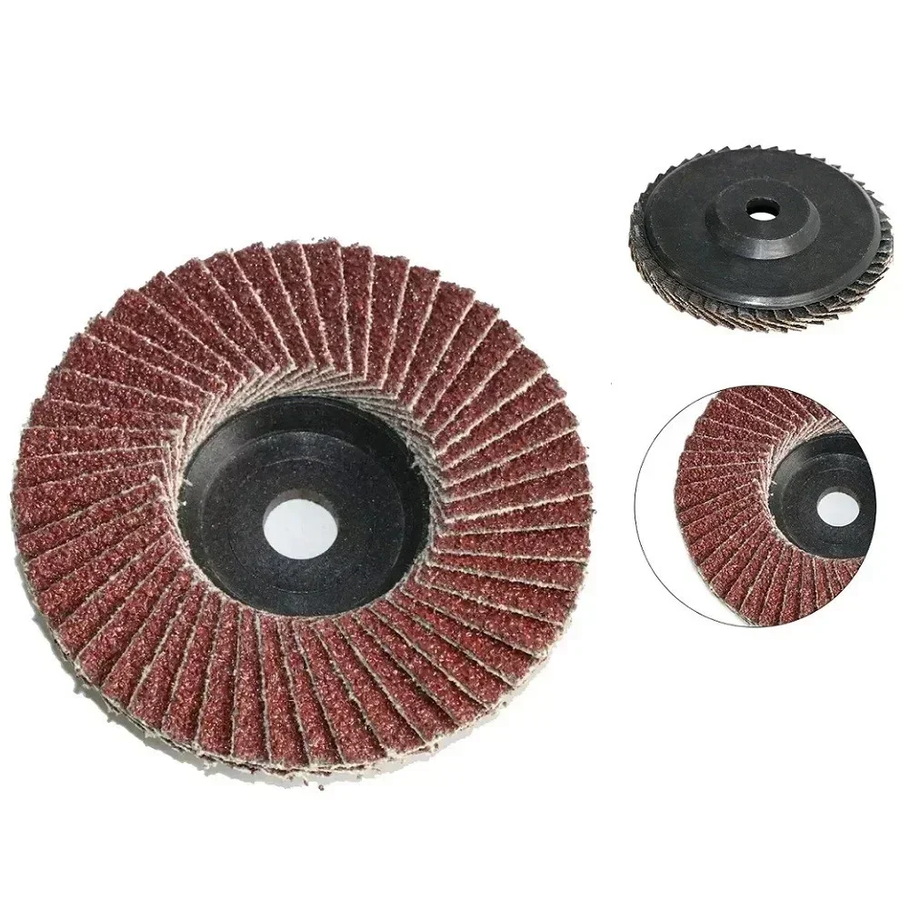 1/3pcs Flat Flap Discs 75-125mm Sanding Discs 40-120Grit Grinding Wheels Blades Wood Cutting For Angle Grinder Accessories