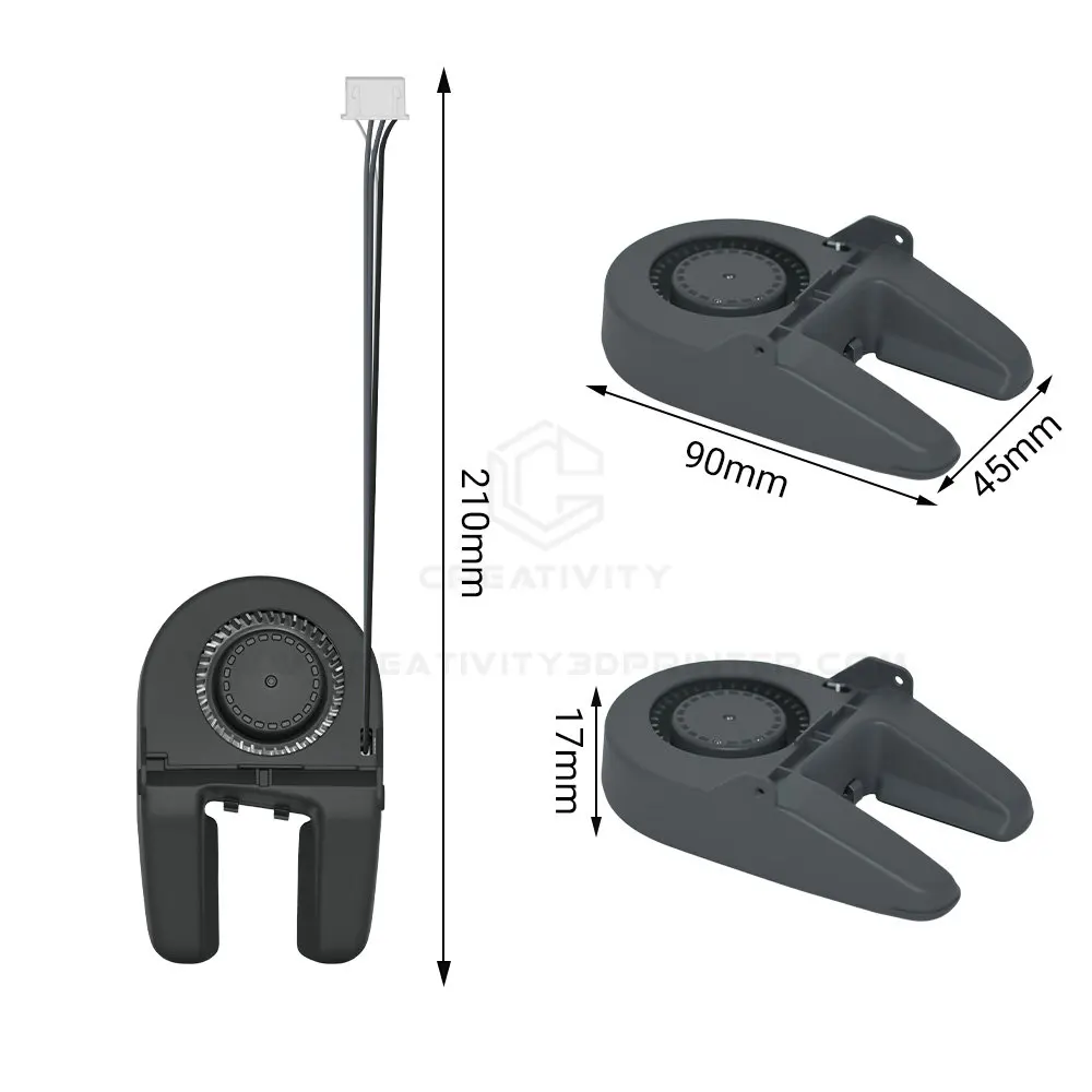 Wentylator do drukarki 3D A1 / A1 mini 5015, wentylator chłodzący komponenty A1 mini 50X15MM, dmuchawa powietrza do bambu lab a1 mini, wentylator chłodzący