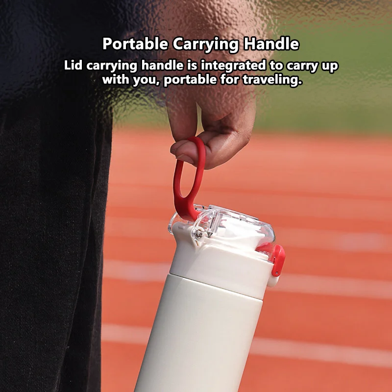 Tasse d'isolation portable en acier inoxydable 316, tasse à eau de grande capacité, tasse à sauter, sports de plein air, main