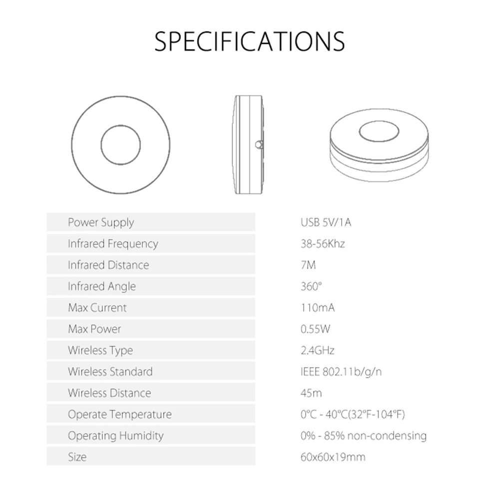 دعم التحكم عن بعد الذكي بالأشعة تحت الحمراء لجهاز Alexa Google Assistant Tuya WiFi IR RF للتحكم الصوتي عن بعد #6