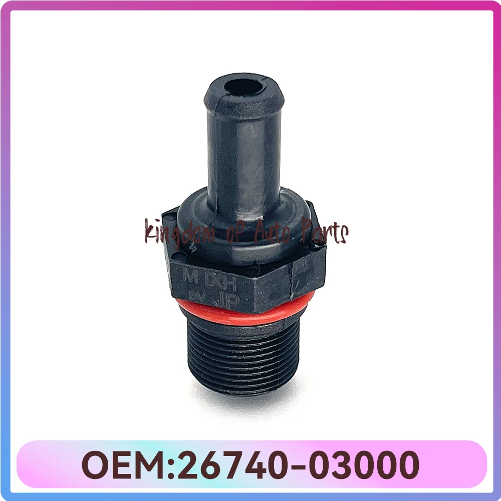 

PCV Crankcase Ventilation Valve 26740-03000 for Hyundai Accent I10 I20 Kia Morning Picanto Rio 1.2 1.4L 2674003000