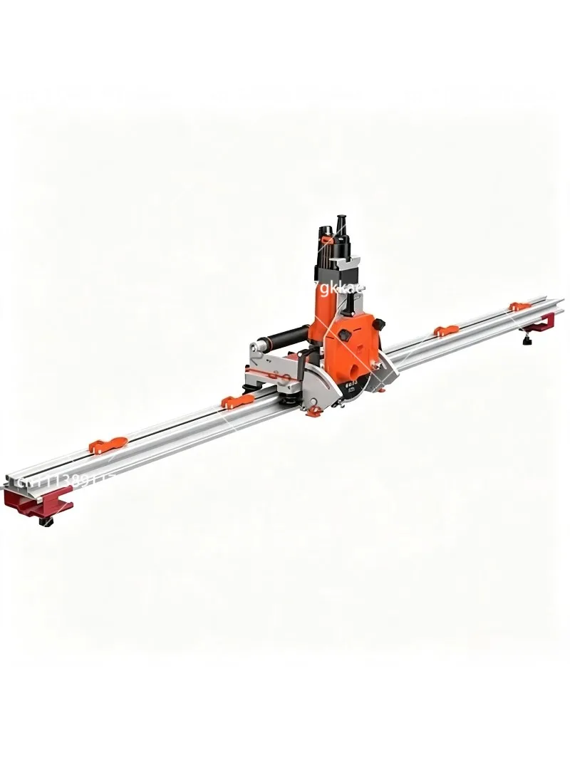 Electric Rail Tile Cutter for Slate & Ceramic 45° Chamfer Straight Cut Multifunctional Machine