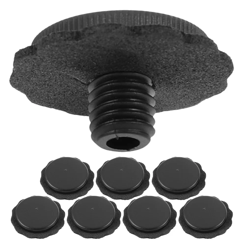 

8pcs Tip Caps Replacement Tips Cover Repair Accessories Umbrella Protector Rain Sun Umbrella Supplies Durable Threaded Design