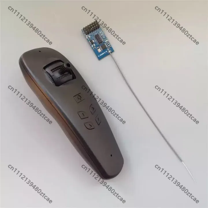 ブラック-6チャンネル-24g-rc-ベイトボート送信機-シングルモーター舵-デュアルモーター差動旋回