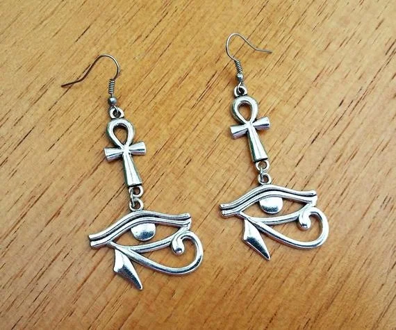 Croce Ankh occhio di Horus antico egitto dio mitologia egiziana Pagan occulto esoterico Wicca gotico magico Boho