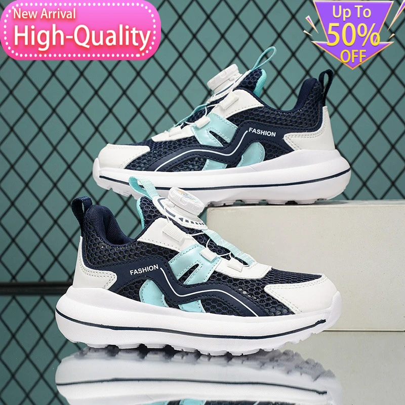 

2026 Summer New Low Cut Childrens Sports Shoes Outdoor Anti Slip Shock-absorbing Running Shoes Lightweight Flexible Casual Shoes