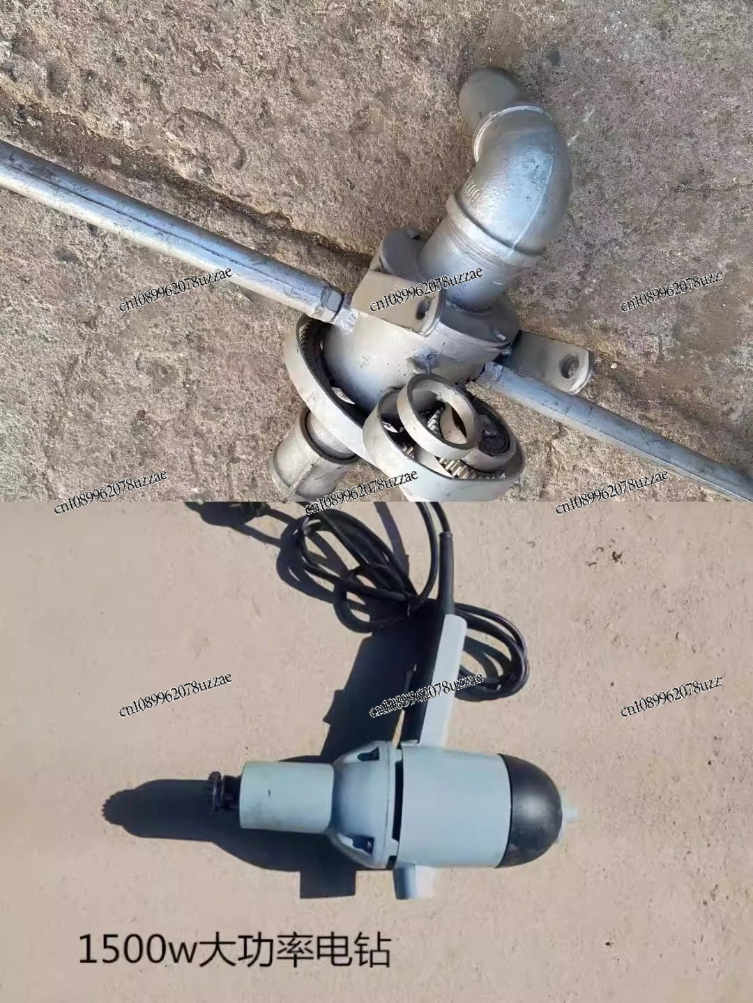 

Drilling Rig Small Portable Household Equipment, Irrigation Water Air Conditioning Disc High Power Drilling Rig