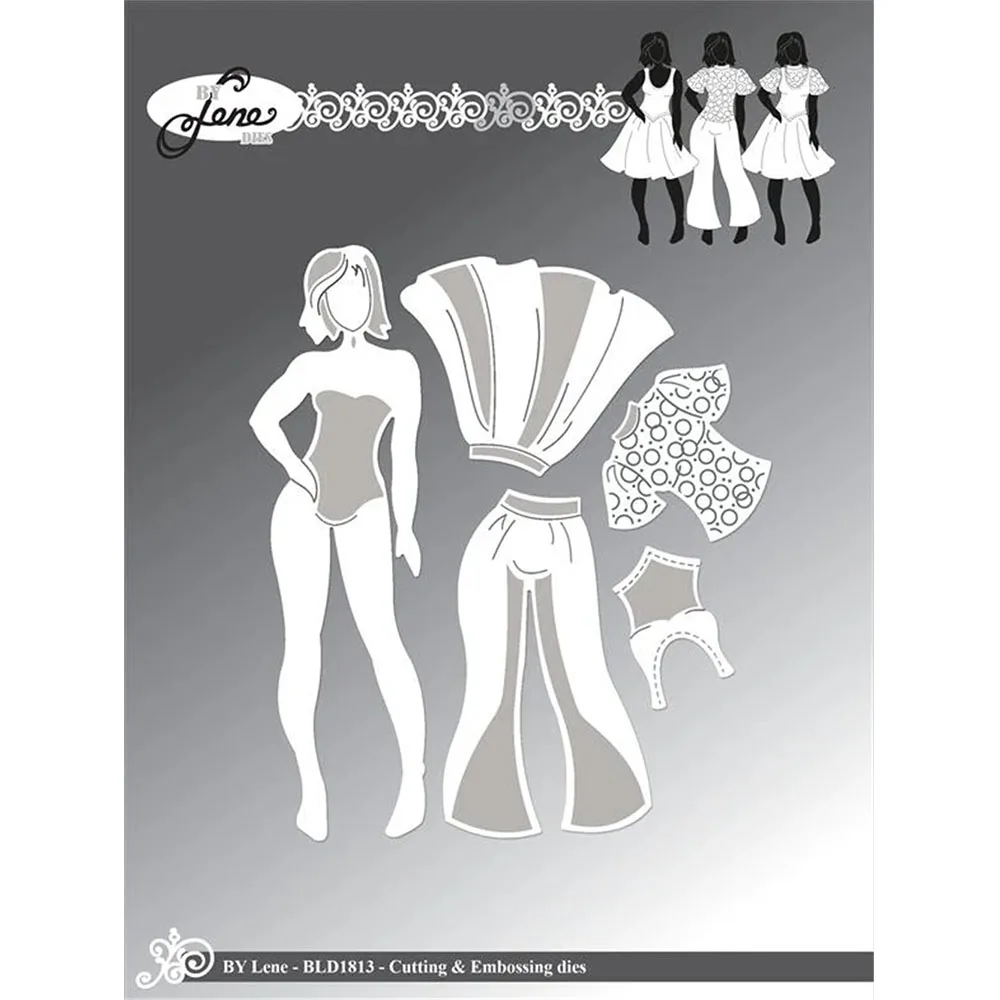 

Scrapbooking Card Template Embossing Make DIY 2026 January New Girl Dresses Metal cutting Dies word Stamps Danske Tekster Stamps