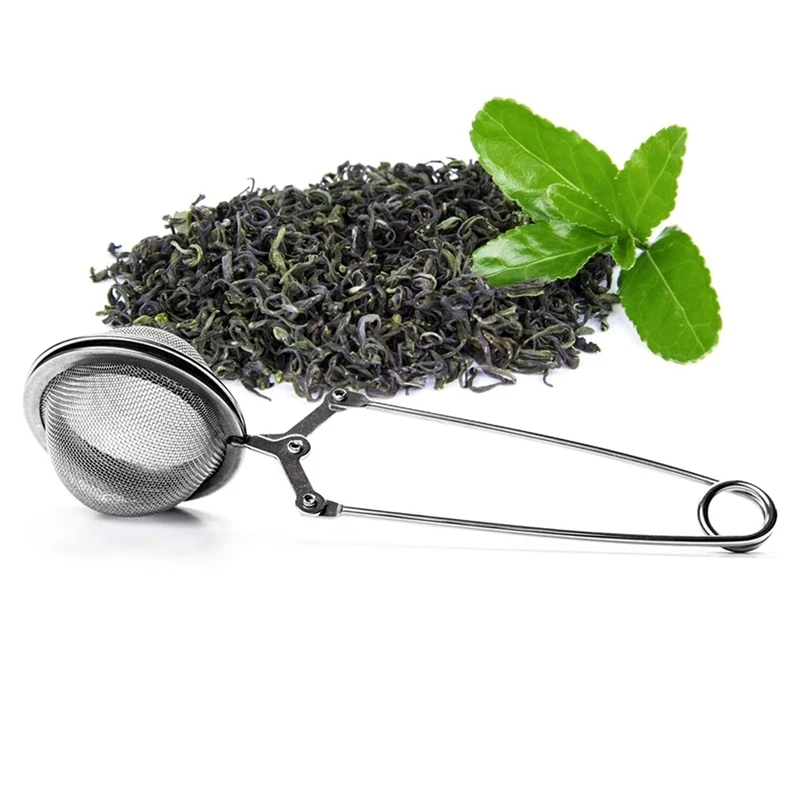 Tea Strainer, 3 Pack Premium Stainless Steel Tea Strainer With Handle For Loose Leaf Tea Fine Mesh Tea Balls Filter