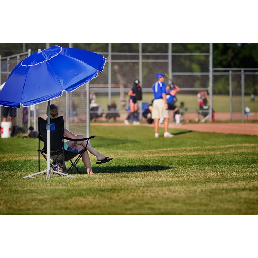 Ultimate Portable Sun Shade Umbrella for Instant Lightweight and Adjustable Sun Protection - Blue