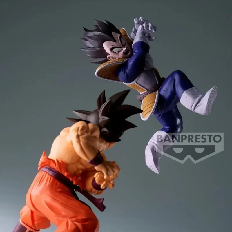 In Stock Bandai Banpresto Dragon Ball Z MATCH MAKERS Son Goku Vegeta Kaiouken Galick Gun Anime Figure Model Toy Hoilday Gifts