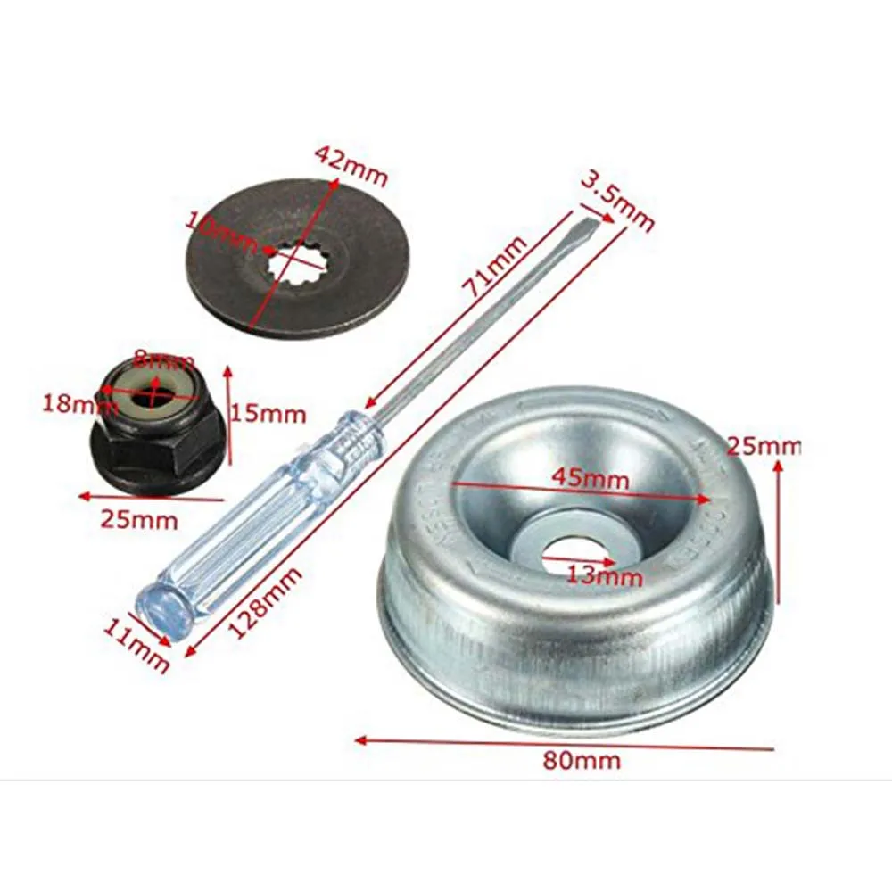 Lawn Mower Grass Blade Adapter Kit for STIHL String Trimmers Brush Cutter Fs55 Fs56 Fs85 Fs90 Fs100 Fs110rx Fs120 Fs130 Fs200