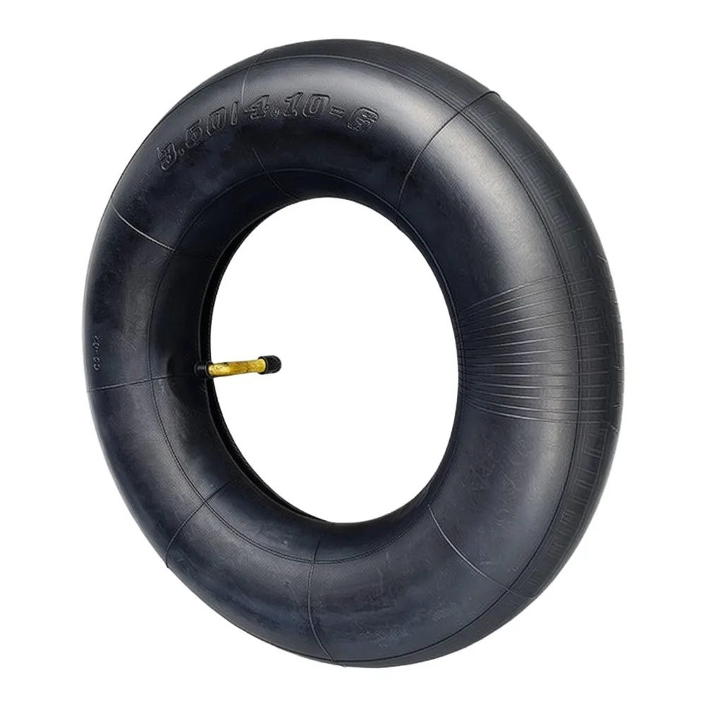 Inner Tubes for 4.10/3.50-6 Size Wheels Compatible with Handcart Utility Wagon Models Two-Piece Replacement Set