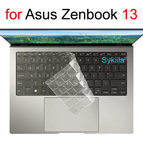 Tastaturabdeckung für ASUS Zenbook 13 OLED Flip S13 UX5304 UM5302 UP5302 UX393 UX392 UX390 UX371 UX363 Silikon-Schutzhülle